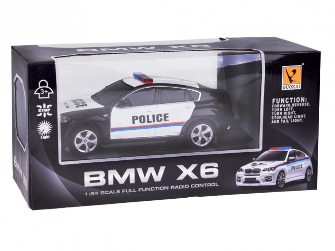 Bmw X6 Remote Control Police Car