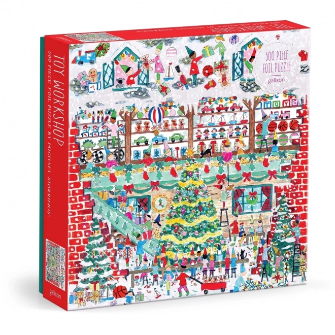 Michael Storrings Christmas Toy Workshop Puzzle 500 Pieces