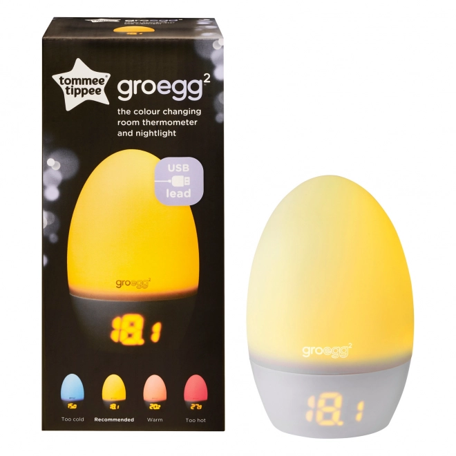 Groegg Baby Thermometer and Night Light