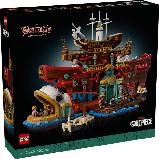 Lego ONE PIECE floating restaurant Baratie