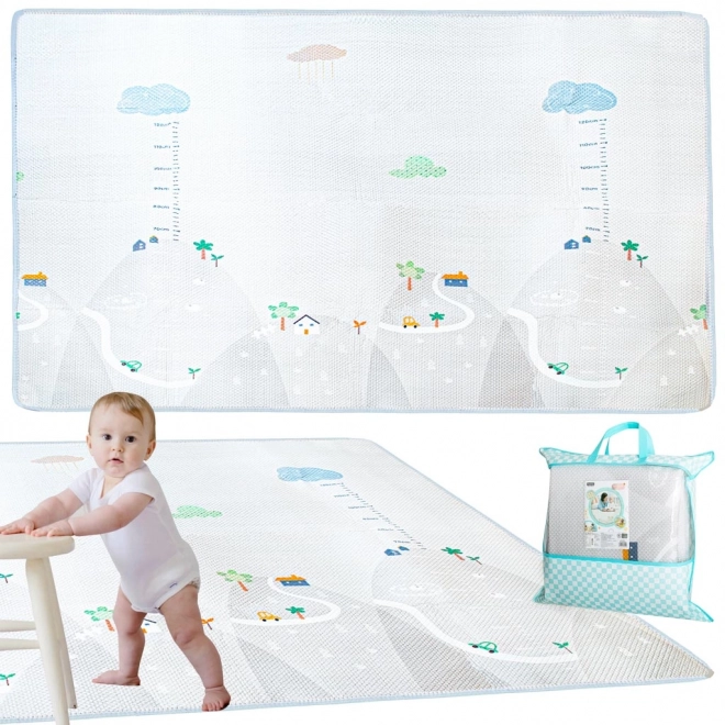 Large Foam Play Mat with Height Chart