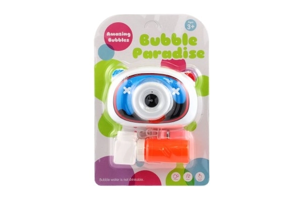 Bubble Camera Toy with Soap Solution