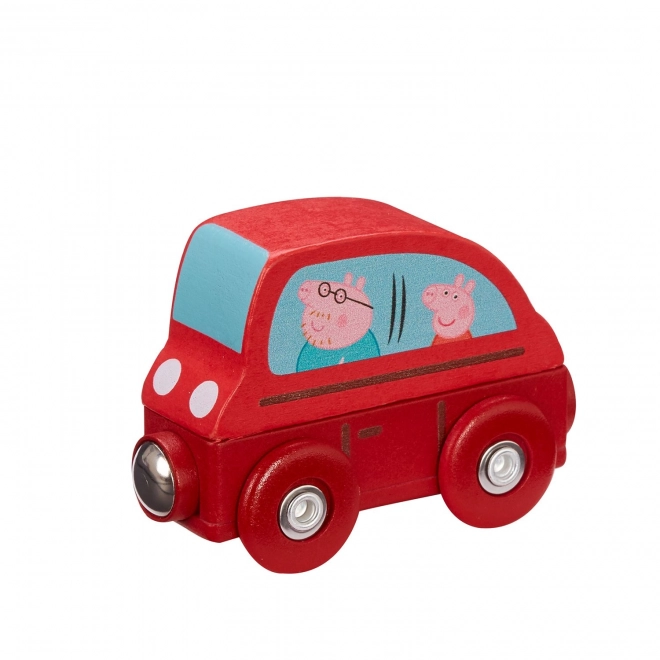 Wooden Mini Vehicle - Peppa Pig