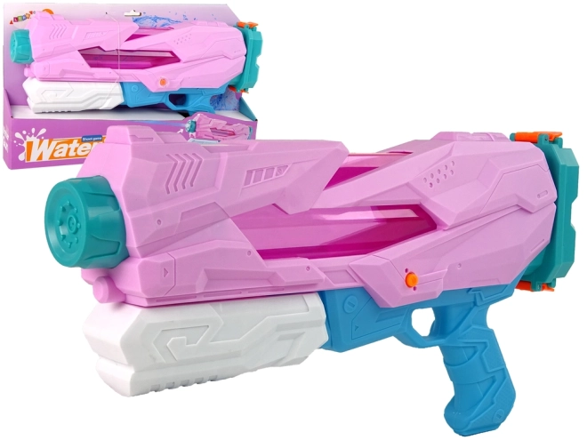 Water Gun 800ml with 8m Range Pink