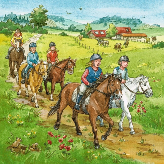 Ravensburger Horses Puzzle Set