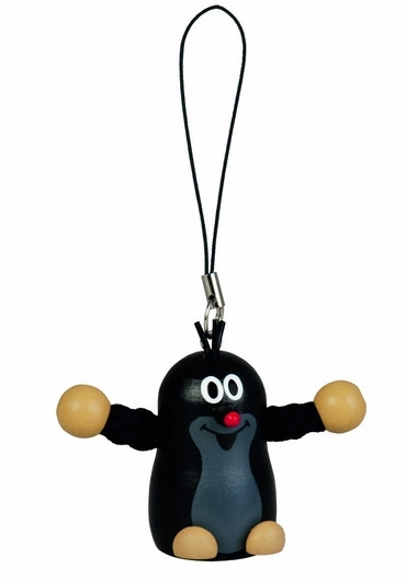 Medium Wooden Mole Keychain