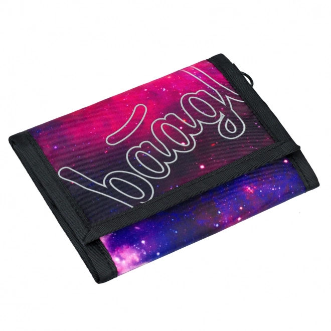 Baagl Wallet Galaxy Purple