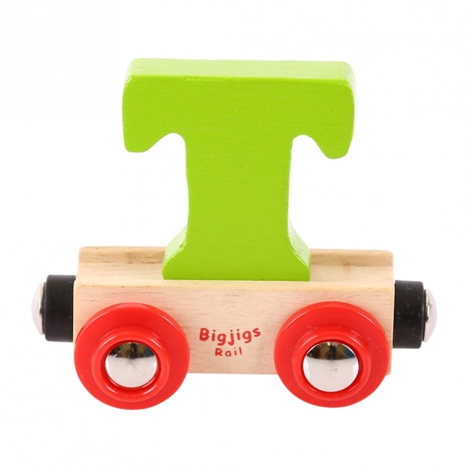 Wooden Train Wagon T Shape