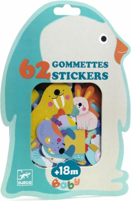 Djeco My First Stickers - Polar Animals