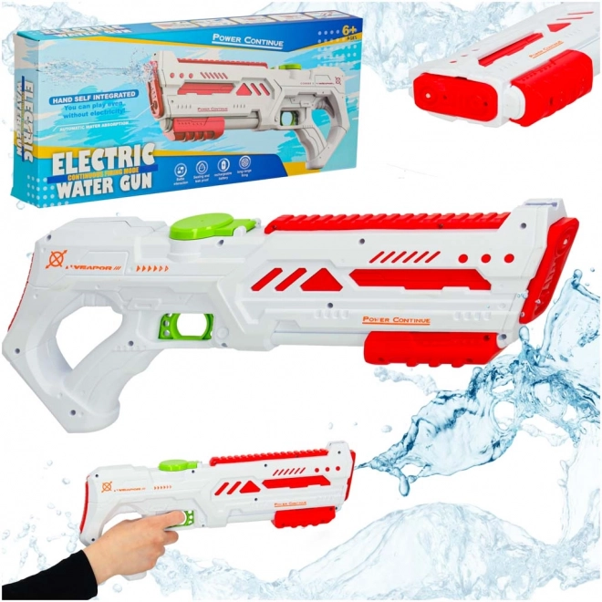 Pistola ad acqua elettrica bianca per bambini professionale e potente