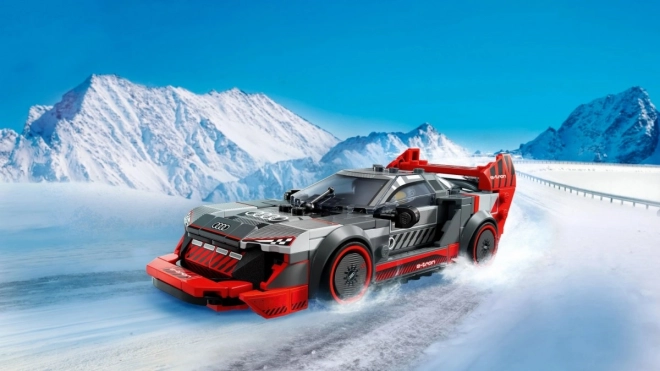 Audi S1 E-tron Quattro Racing Car Lego Set