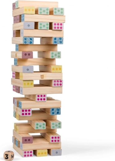 Stable wooden tower made from quality material