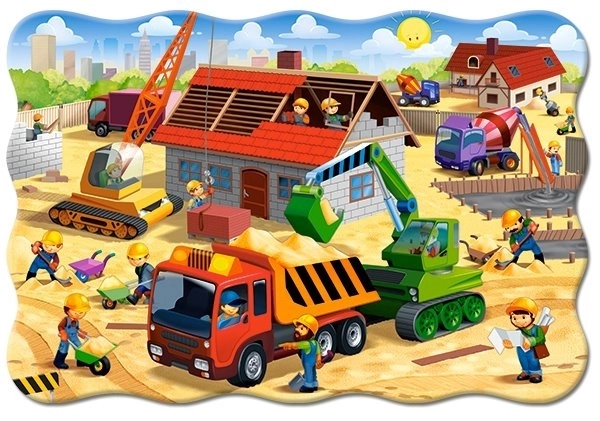 Castorland Build a House Maxi Puzzle 20 Pieces