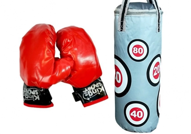 Boxing Set for Kids with Punching Bag and Gloves