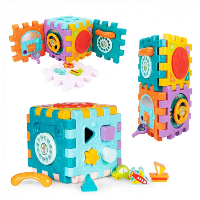 Interactive Educational Activity Cube for Children