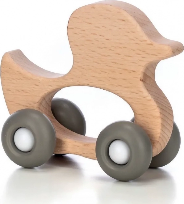 Wooden Riding Duckling Toy