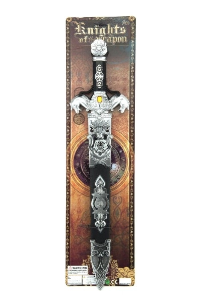 Knight's Battle Sword with Sheath