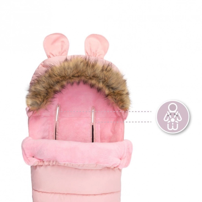 Winter Baby Sleeping Bag Momi Pink