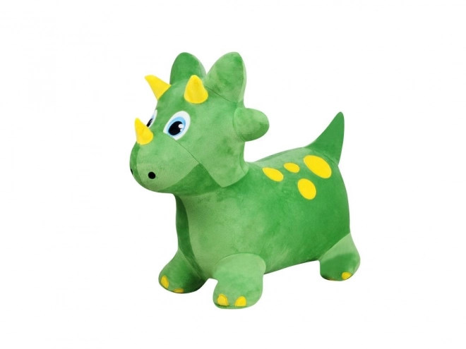 Bouncy Plush Dino with Pump