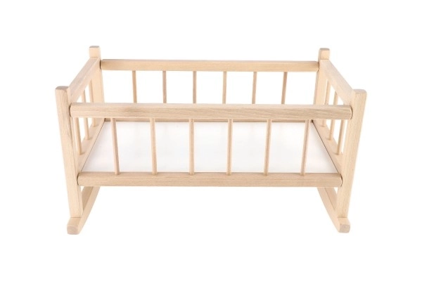 Wooden Doll Cradle