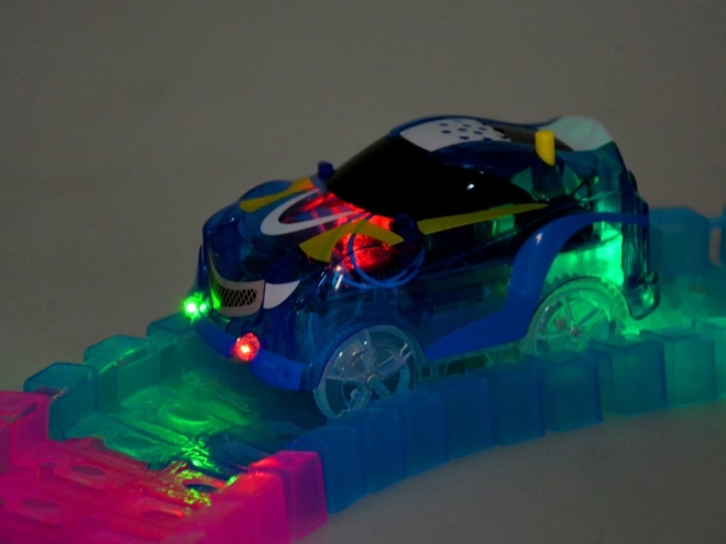 Fluo Racetrack Toy Car with Remote Control