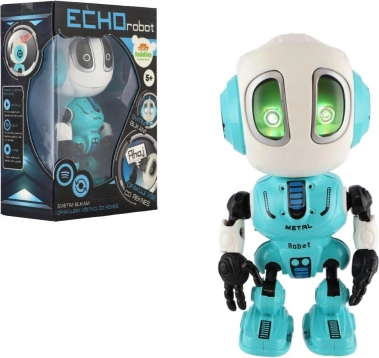 Robot opakujúci vety ECHO so svetelnými a zvukovými efektami