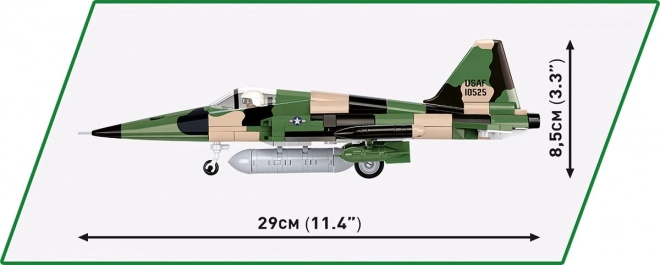 Northrop F-5A Freedom Fighter Building Blocks Set