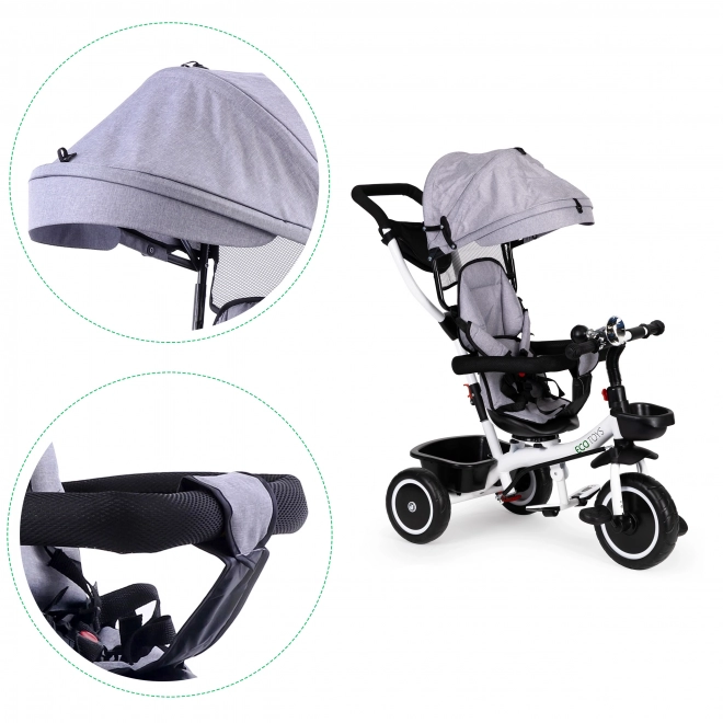 Tricycle with 360 Degree Rotating Seat