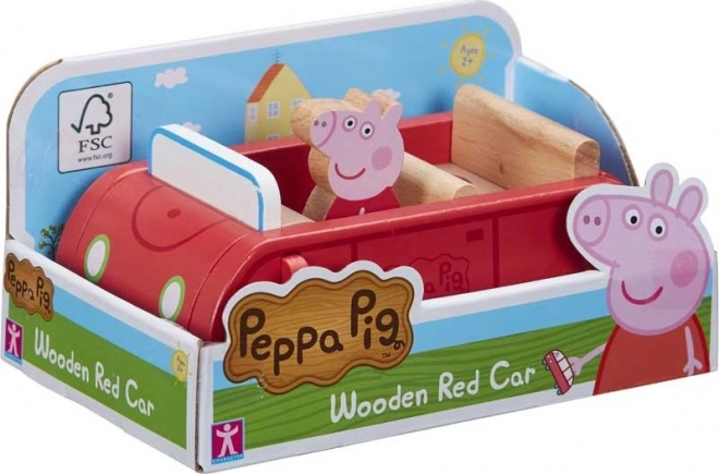 Peppa Pig Wooden Car