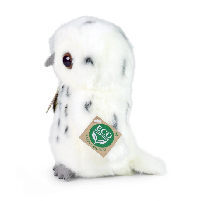 White Plush Owl Eco-friendly