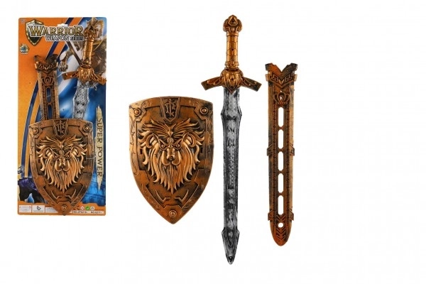 Toy Sword with Shield and Sheath