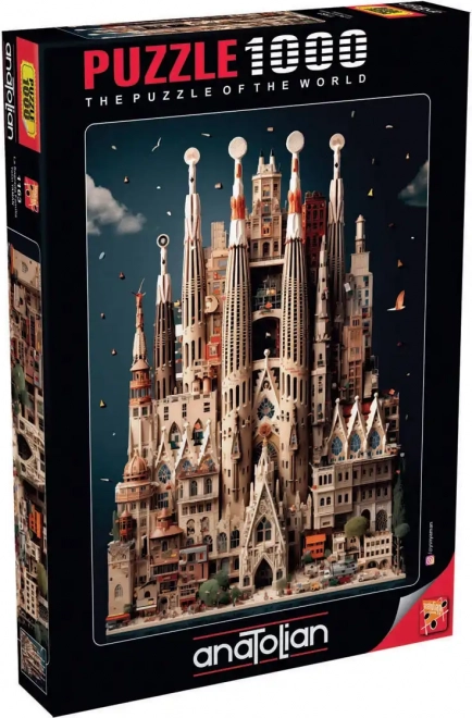 Puzzle Sagrada Familia 1000 pezzi