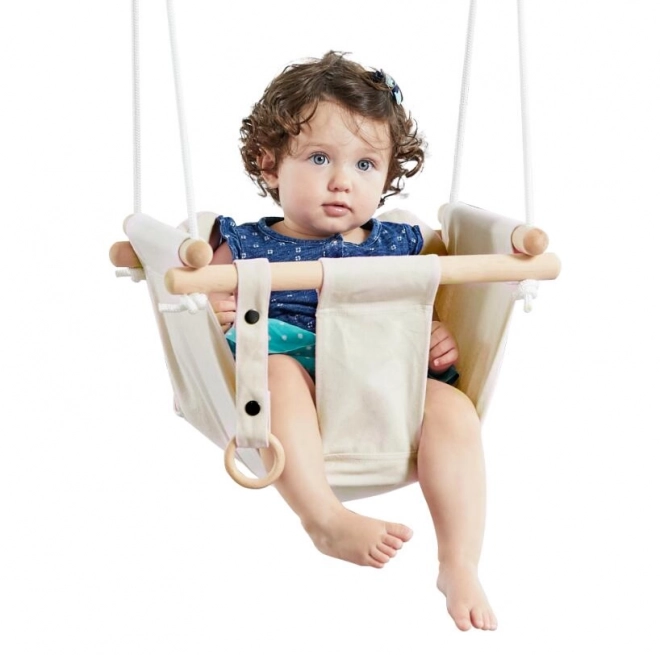 Children's Textile Swing 100% Cotton Beige