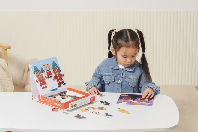 Wooden Magnetic Dress-Up Set