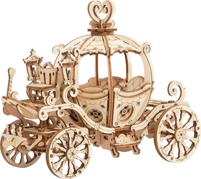 Fairytale Wooden 3D Puzzle Carriage