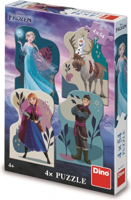 Dino Puzzle Frozen Friendship Set