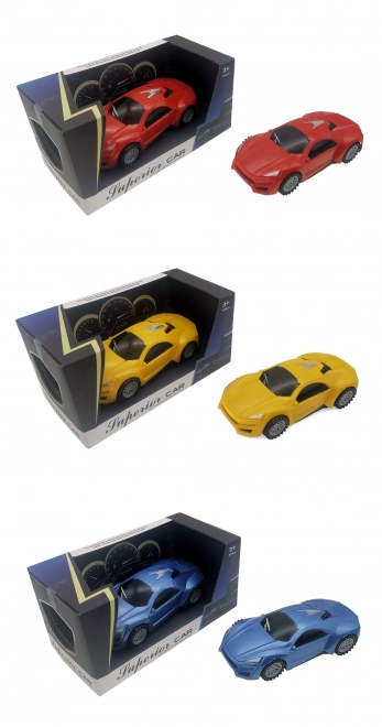 Toy Car with Pull-Back Motor