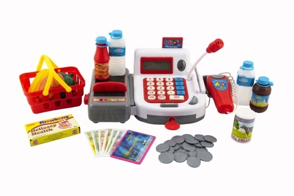 Children's Electronic Cash Register with Accessories