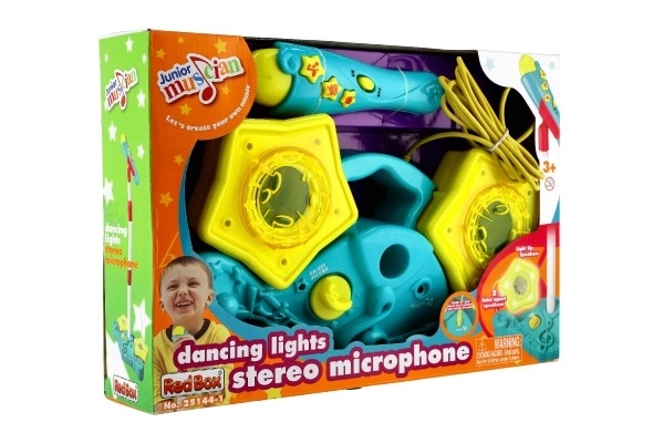 Karaoke Microphone with Lights and Sound