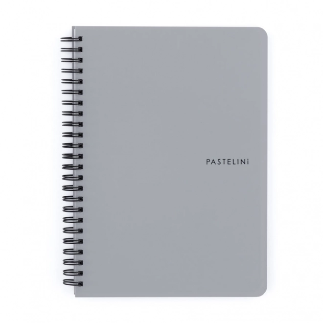 Pastelini A5 Grey Spiral Notebook