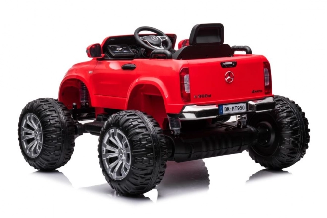 Battery Powered Mercedes Car for Kids - Red