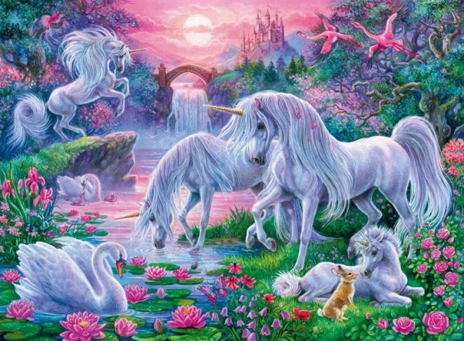 Unicorn Sunset Puzzle 150 Pieces