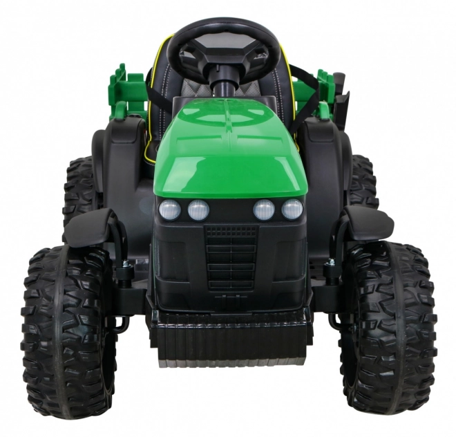 Titanium Tractor with Green Trailer