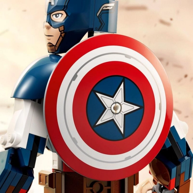 Captain America Buildable Figure