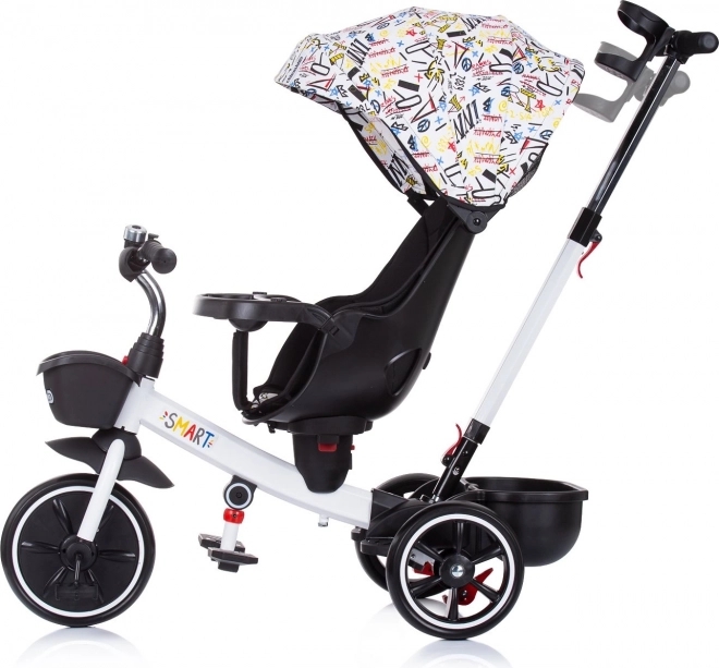 Chipolino Tricycle with Canopy Smart 2-in-1 White