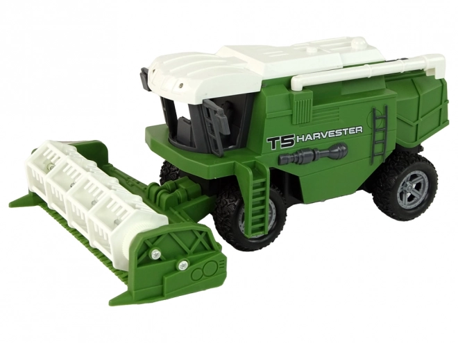 Remote Control Green Harvester Toy