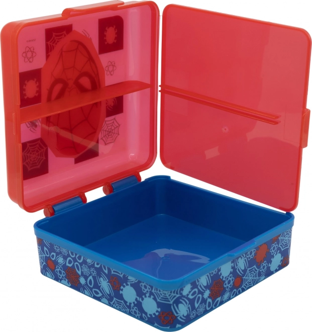 Spiderman Lunch Box with Compartments