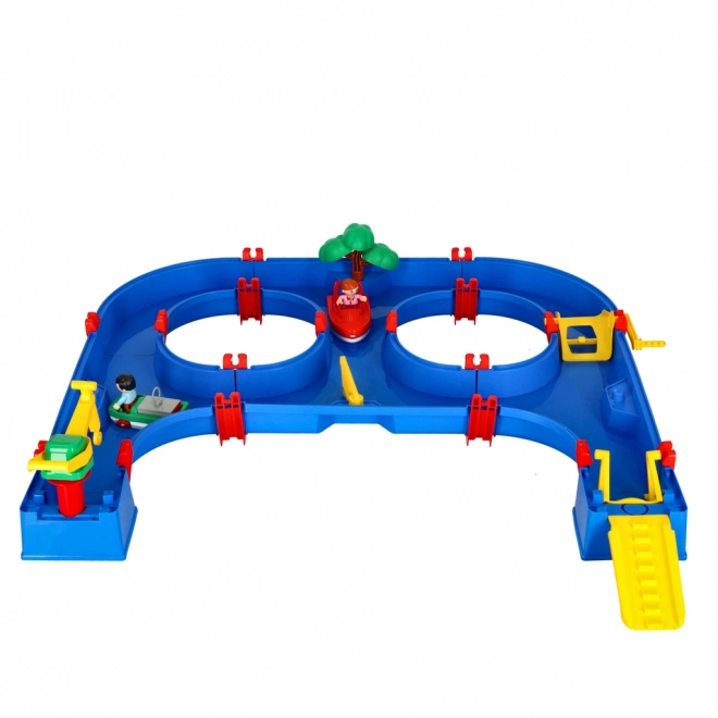 Water Track Garden Playset 57 Pieces