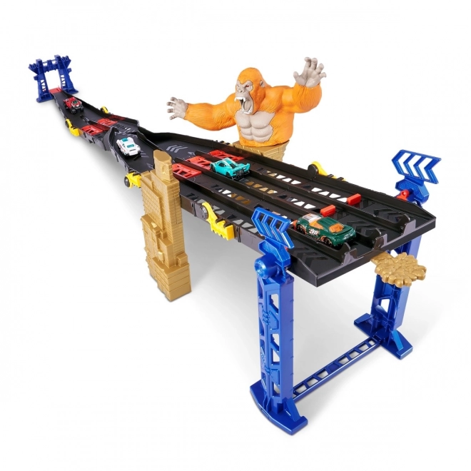4-Lane Gorilla Attack Racing Track