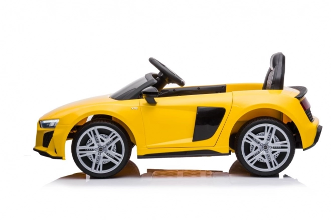 Electric Ride-On Car Audi R8 Yellow